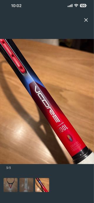 Raqueta Tenis Yonex Vcore Grip 2