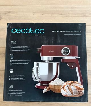 Amasadora Cecotec Twist&Fusion 4000 Roja