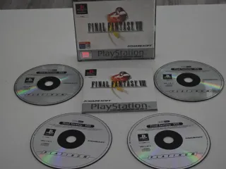 Final Fantasy VIII PS1 PAL Completo 4 Discos