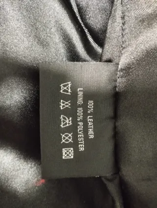 Chaqueta de cuero Auluna Talla L/XL