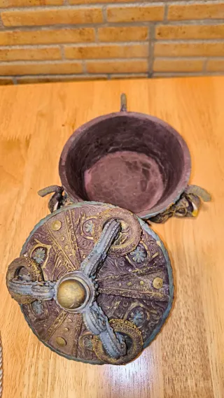 Caja Decorativa Elefantes Africana