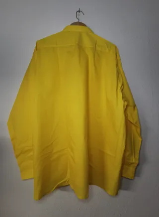 Camisa de trabajo amarilla nueva