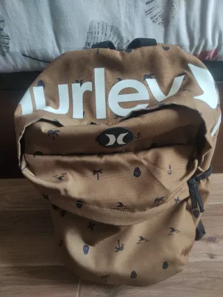 Mochila Hurley con estampado