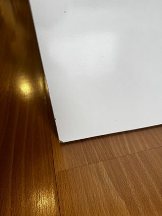 Mesa de centro elevable lacada blanca