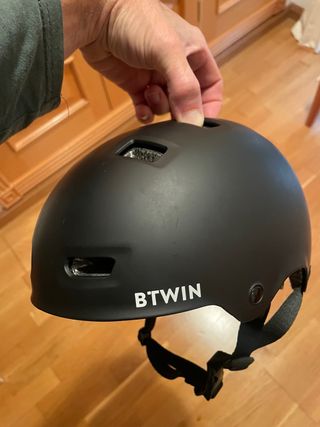 Casco Btwin Negron niño talla xs (48-52)