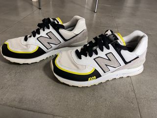 Zapatillas New Balance Gris y Blanco