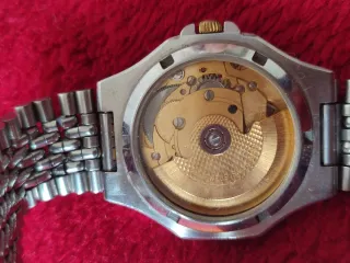 Reloj Alpina Automático Dorado y Plateado