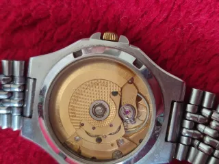 Reloj Alpina Automático Dorado y Plateado