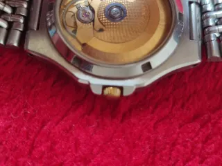 Reloj Alpina Automático Dorado y Plateado