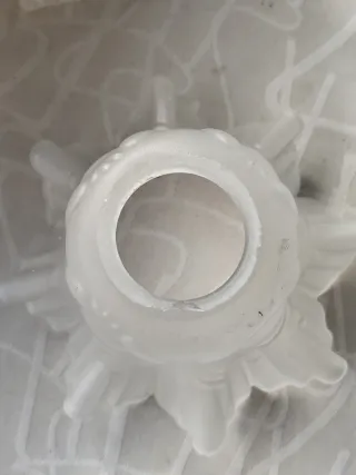 Aplique de pared antiguo de bronce