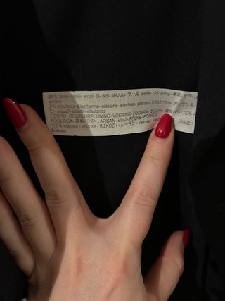 Traje mujer Massimo Dutti azul