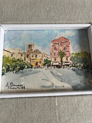 Due quadri Luigi Borrelli