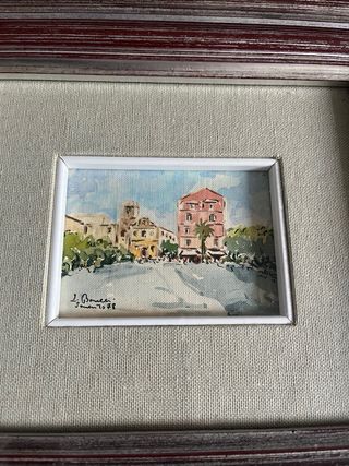 Due quadri Luigi Borrelli