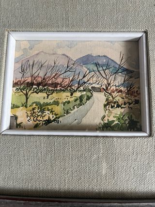 Due quadri Luigi Borrelli