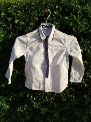 Camicia Hugo Boss Bianca per Bambini