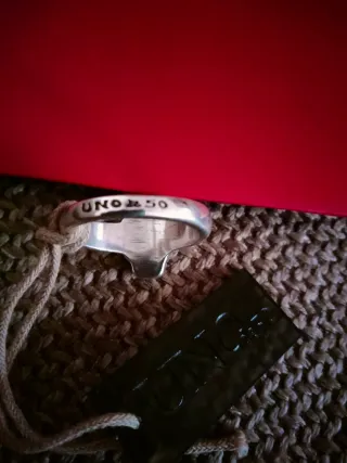 Anillo Calavera Catrina UNOde50 Plata