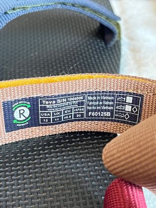 Sandali Teva Uomo Taglia 45.5