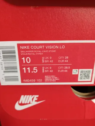 Zapatillas Nike Consulta tú talla