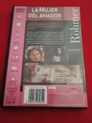 DVD La Mujer del Aviador (Eric Rohmer)