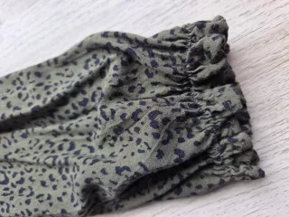 Camisa Yessica verde con estampado