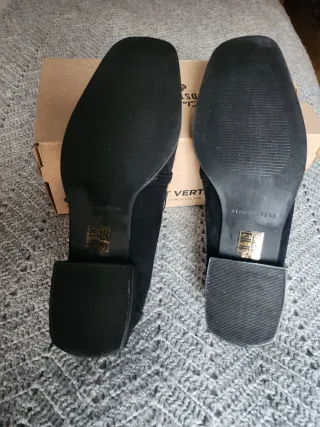 Zapatos Alma en Pena Negros Piel