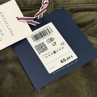 Talla 42 ( XL ) - Pantalones LLOYDS verde musgo