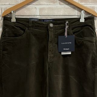 Talla 42 ( XL ) - Pantalones LLOYDS verde musgo