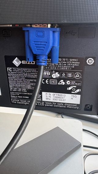 Monitor Eizo FlexScan S1931 19 pulgadas