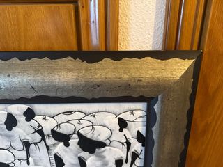 Cuadro Trabajadoras Africanas Algodón