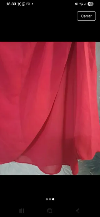 Blusa fuccia manga larga