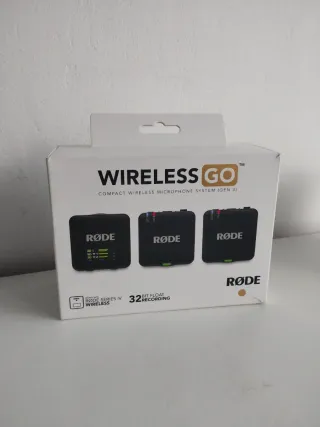 Rode Wireless GO Gen 3 Micrófono Inalámbrico