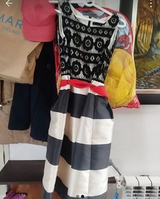 Vestido de fiesta usado una vez