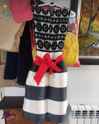 Vestido de fiesta usado una vez