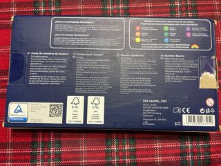 Puzzle de números de madera Playtive