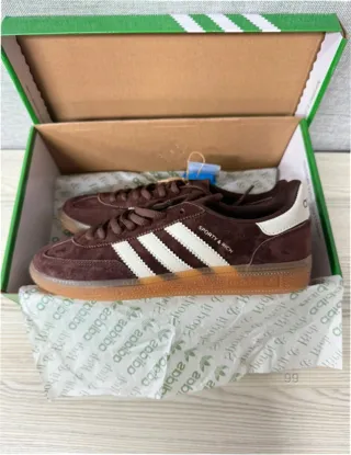 Adidas Handball Spezial x Sporty & Rich Marrón Tal