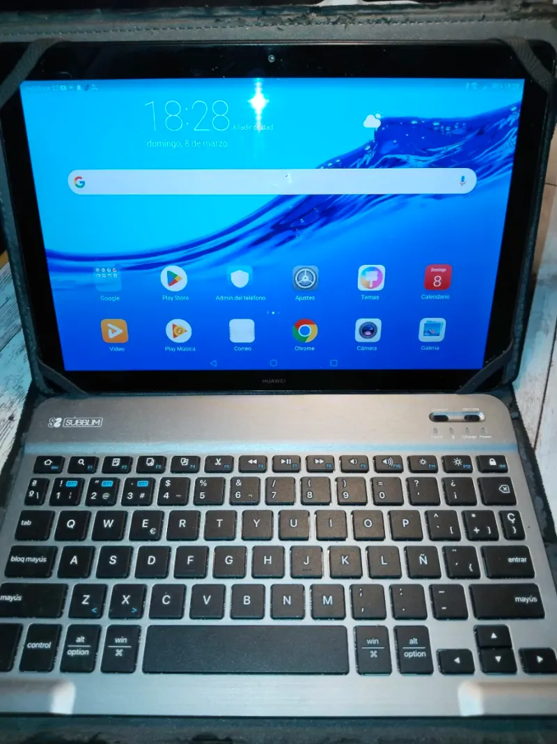 Tablet Huawei con Teclado Extraíble afbeelding 4