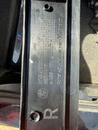 Molduras Puertas BMW E60 M