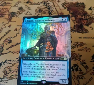 CARTA MAGIC FOIL - BARRIN, TOLARIAN ARCHMAGE