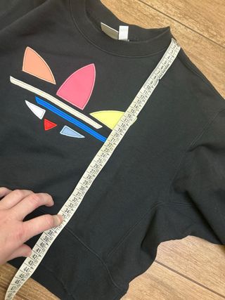 Felpa Adidas donna tg 38 europea corta