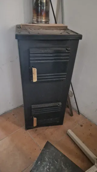 Stufa a legna in ghisa