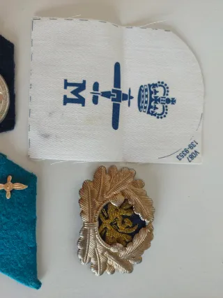 Insignias militares y parche