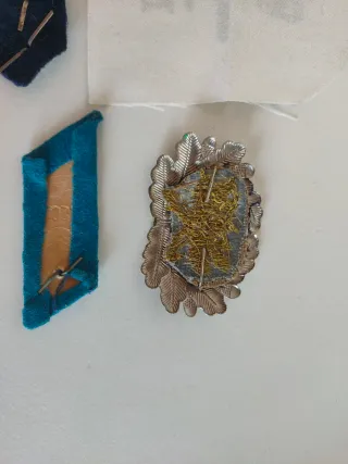 Insignias militares y parche