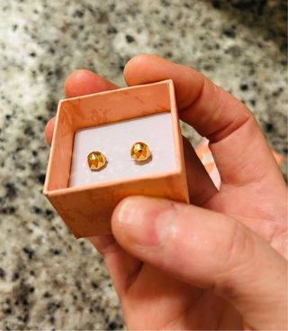 Pendientes Oro 18k niña bebe chica. IMPECABLES.