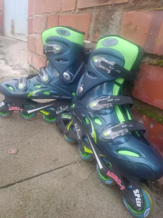 Patines en línea Krafwin ABEC-1 Speed Talla 43