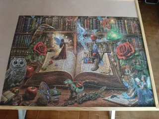 Puzzle 1000 Piezas Fantasía Todas las piezas.