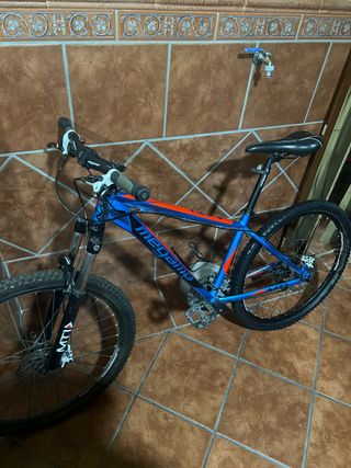 Bicicleta Megamo Azul y Roja