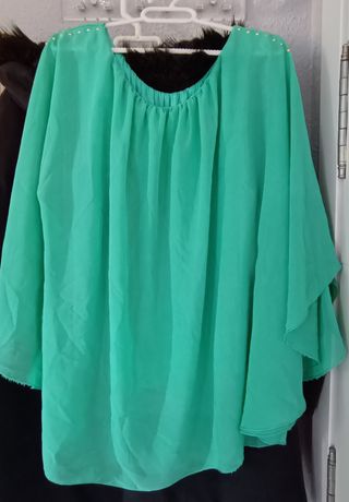 Blusa Verano Roja Talla Única