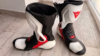 Botas Moto Dainese Nexus Negras/Blancas/Rojas T42