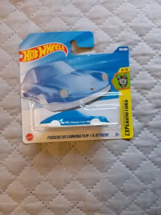 Hotwheels Porsche 911 Carrera Clip Llavero