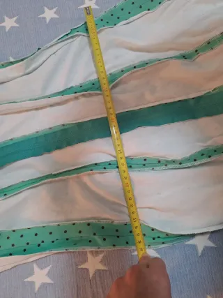 Traje de flamenca verde con lunares